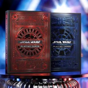 2 Decks Theory II Star Wars Dark Side (Red)/Light Side (Blue) Playing Cards